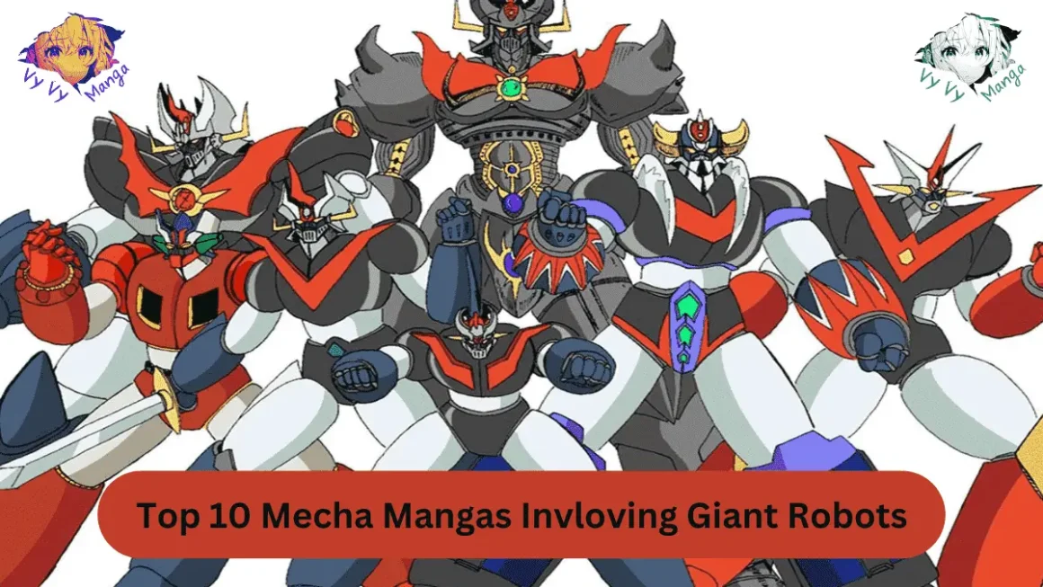 Manga genre involving giant robots