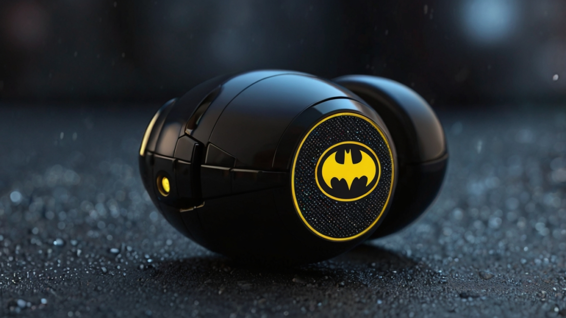 thesparkshop.in:product/batman-style-wireless-bt-earbuds: Unleashing the Hero in Your Ears