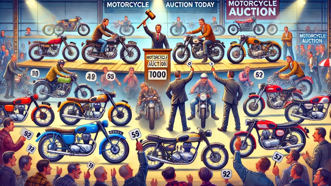 From Vintage Classics to Modern Rides: What to Expect at Motorcycle Auctions